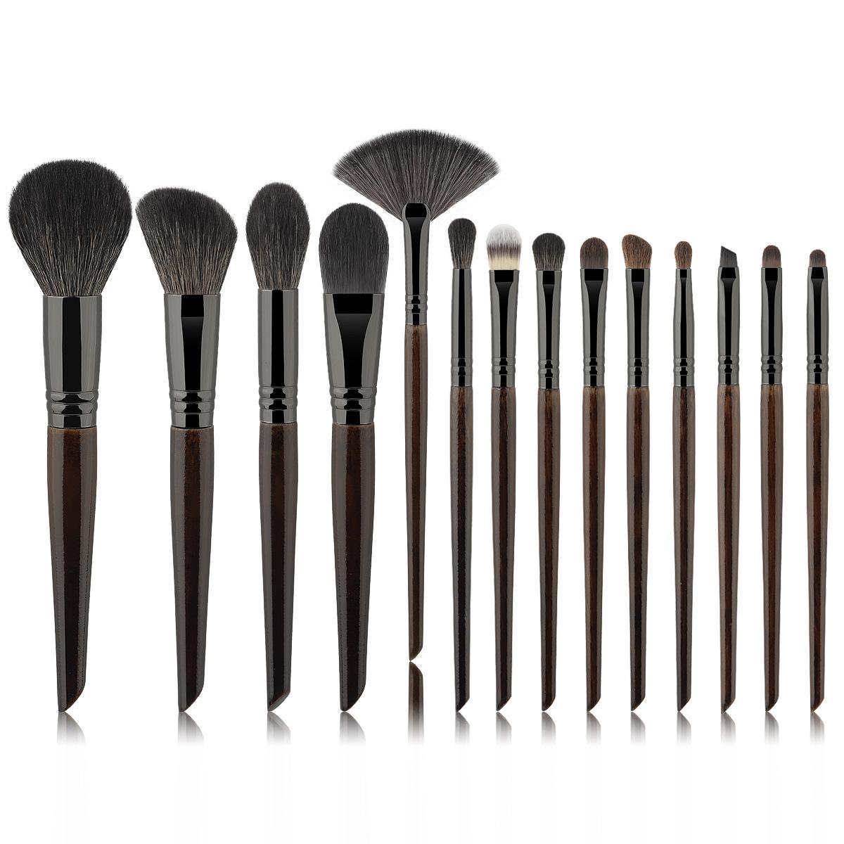 New 14 Makeup Brush Set Log Color Premium Animal Hair Eyeshadow Foundation Brush Real Wool Beauty Tool Now
New 14 Makeup Brush Set Log Color Premium Animal Hair Eyeshadow Foundation Brush Real Wool Beauty Tool Now