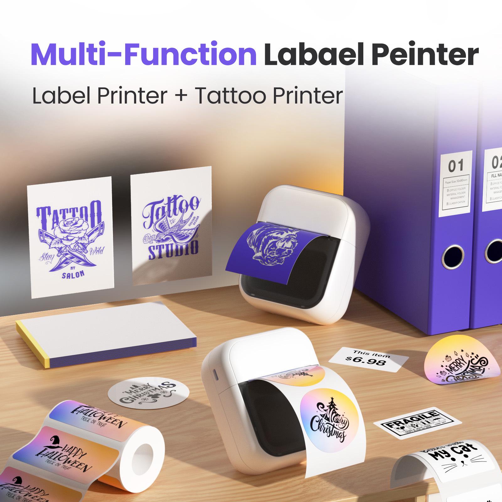 C50 Mini Thermal Tattoo Printer - Professional Portable Pocket Label Maker
C50 Mini Thermal Tattoo Printer - Professional Portable Pocket Label Maker