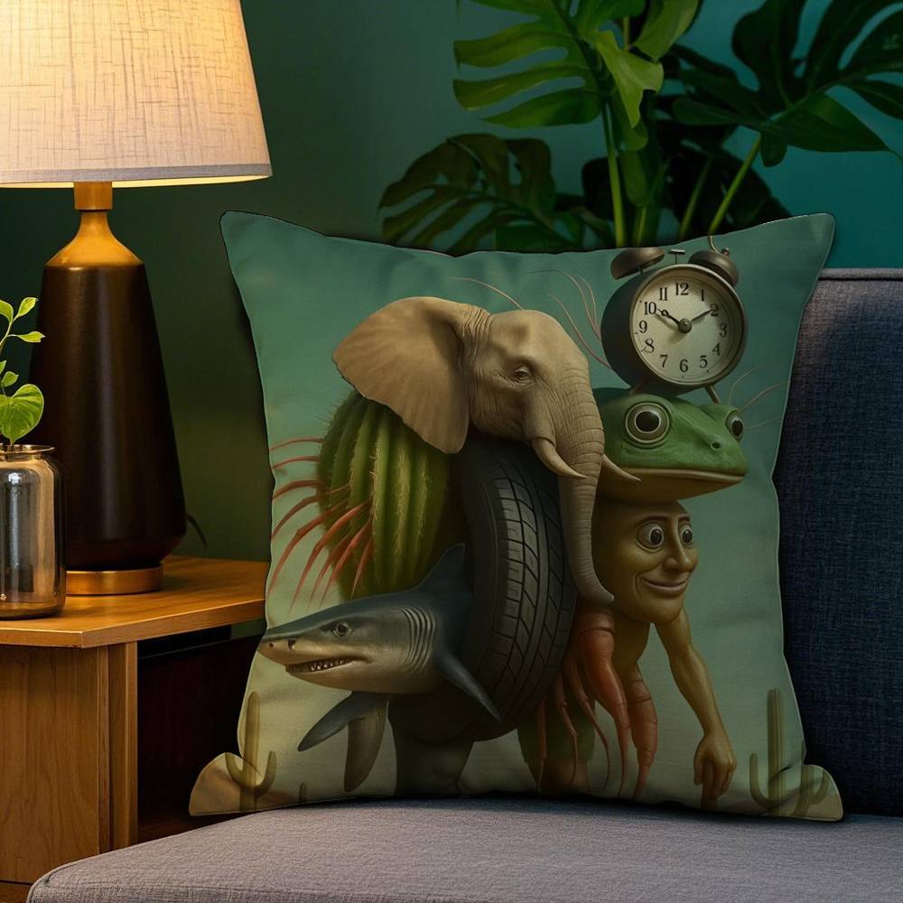 Italian Brain Rot Meme Tralalero Tralala Pillow Case Happy Atmosphere Short Plush Double-sided Printing Home Cushion Cover 12x12Inch
Italian Brain Rot Meme Tralalero Tralala Pillow Case Happy Atmosphere Short Plush Double-sided Printing Home Cushion Cover 12x12Inch