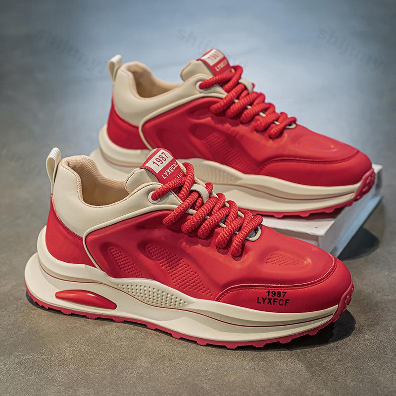 Мода 2025 Мужская Весна Новые Повседневные Универсальные Спортивные Туфли на Толстой Подошве Нескользящие Износостойкие Модные Ботинки на Шнуровке Увеличивающие Рост 39 красный
Мода 2025 Мужская Весна Новые Повседневные Универсальные Спортивные Туфли на Толстой Подошве Нескользящие Износостойкие Модные Ботинки на Шнуровке Увеличивающие Рост 39 красный