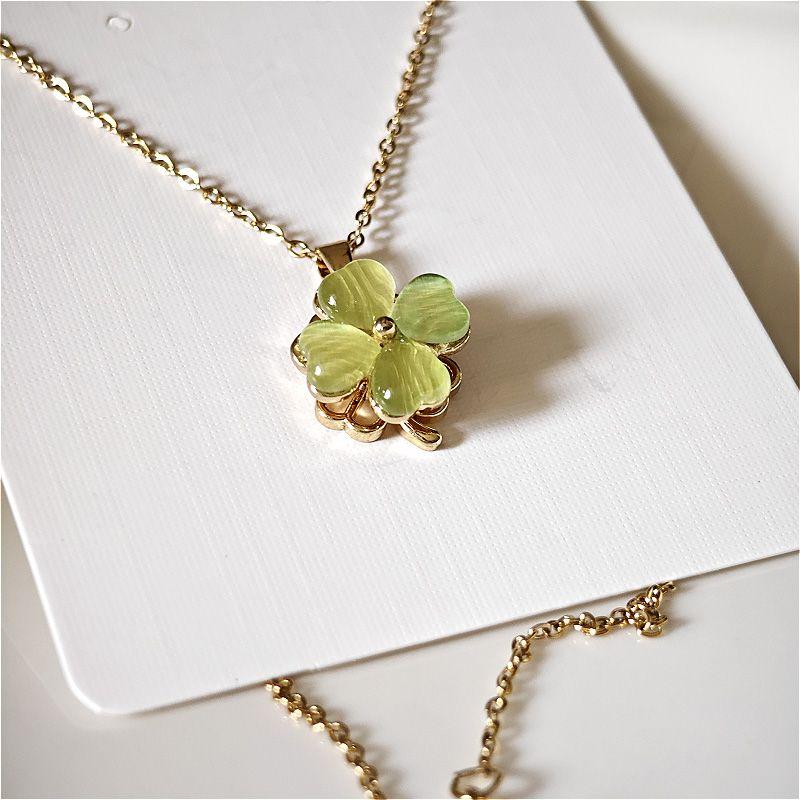 Вращающиеся Кольца Клевер Серьги-гвоздики Ожерелье Костюм Милое Золотое Украшение Листья Rotatable Four-leaf Clover Necklace
Вращающиеся Кольца Клевер Серьги-гвоздики Ожерелье Костюм Милое Золотое Украшение Листья Rotatable Four-leaf Clover Necklace