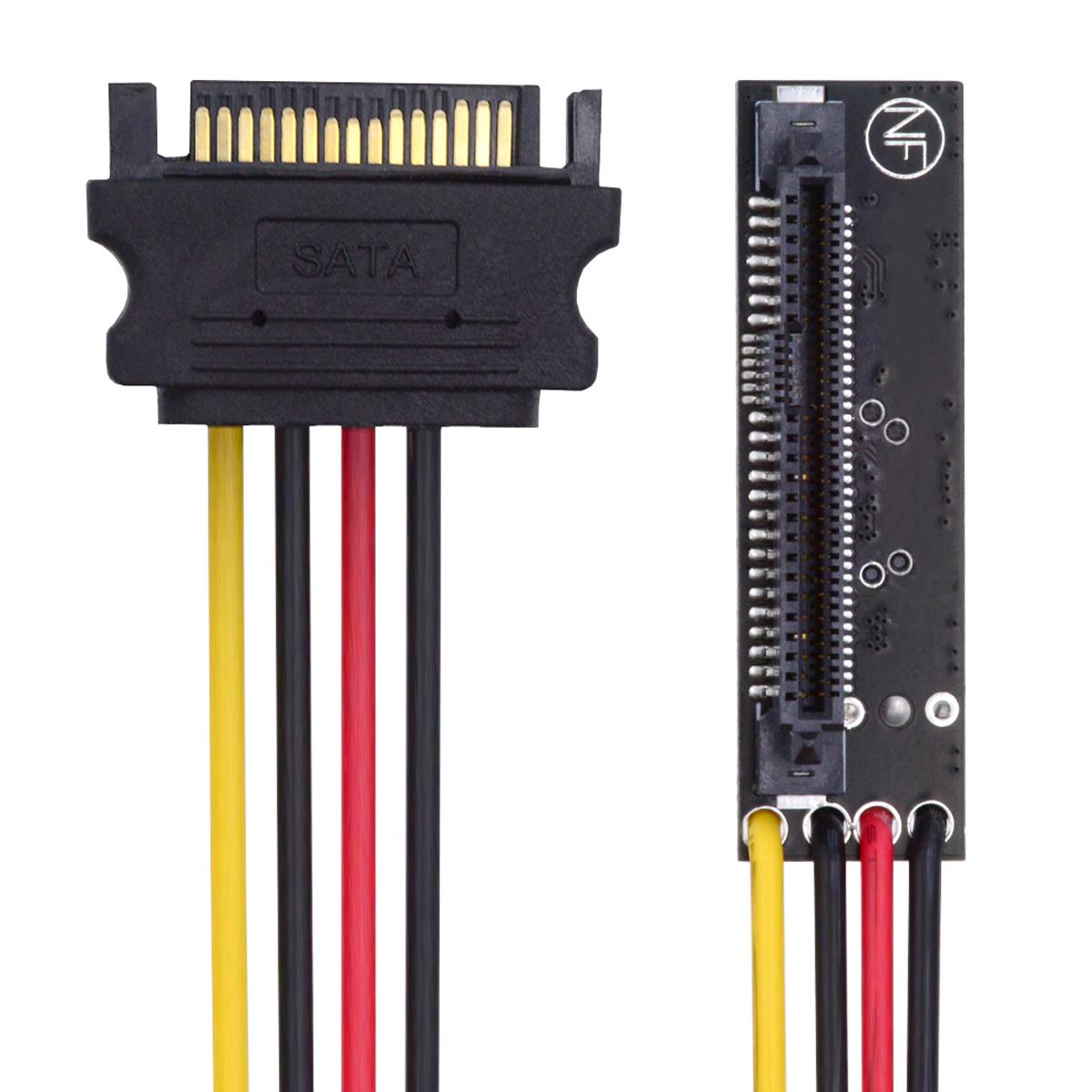 SFF-8611 Oculink Female SFF-8612 to U.2 U.3 SFF-8639 NVME Pcie PCI-Express SSD Adapter for Mainboard As Shown A
SFF-8611 Oculink Female SFF-8612 to U.2 U.3 SFF-8639 NVME Pcie PCI-Express SSD Adapter for Mainboard As Shown A