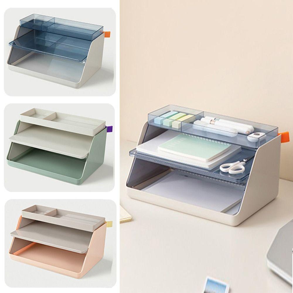 Large Capacity File Paper Holder Durable Book Storage Rack File Storage Tray Classroom рожевий
Large Capacity File Paper Holder Durable Book Storage Rack File Storage Tray Classroom рожевий