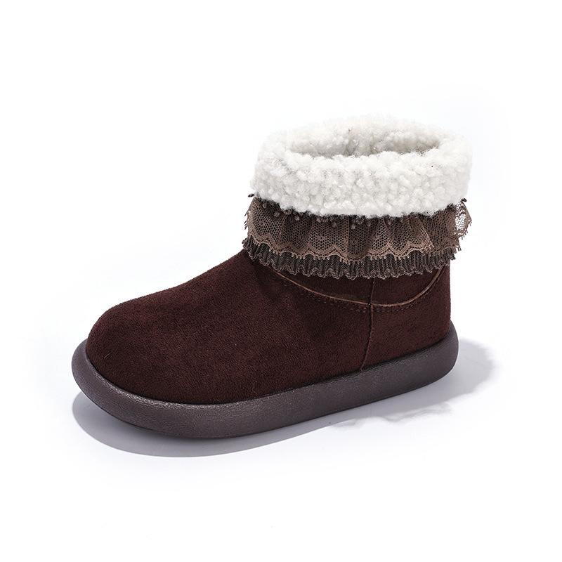 Winter 2025 Girls Luxury Lace-Trim Plaid Snow Boots with Bow Decor 35 - 21.7cm
Winter 2025 Girls Luxury Lace-Trim Plaid Snow Boots with Bow Decor 35 - 21.7cm