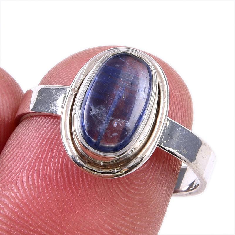 Natural Kyanite Gemstone Handmade 925 Solid Sterling Silver Gift Ring S.8 d4R19
Natural Kyanite Gemstone Handmade 925 Solid Sterling Silver Gift Ring S.8 d4R19