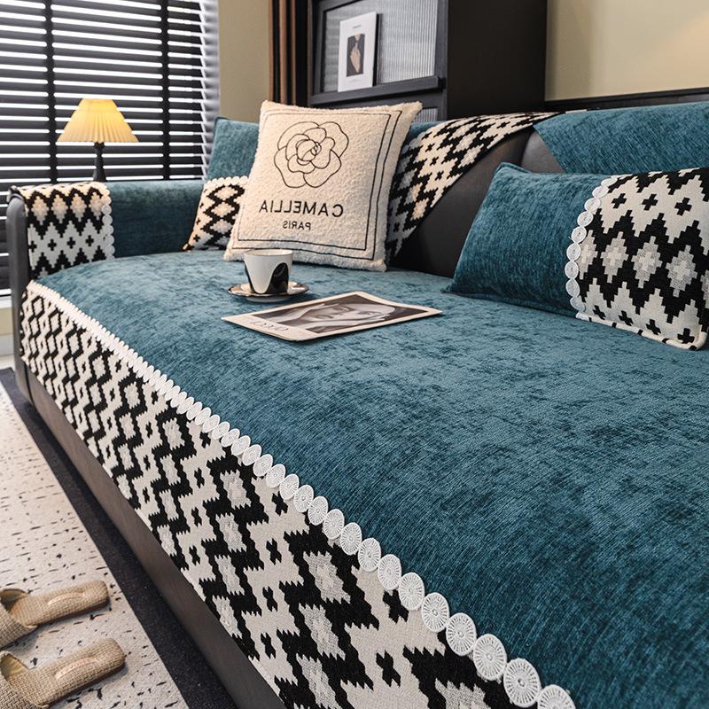 Light luxury high-end sofa cushion 2025 new four-season universal chenille fixed non-slip seat cushion sub-cover cloth towel 30 * 50 waist pillowcase
Light luxury high-end sofa cushion 2025 new four-season universal chenille fixed non-slip seat cushion sub-cover cloth towel 30 * 50 waist pillowcase