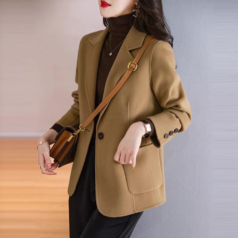 Женский верблюжий твидовый блейзер короткое пальто осенне-зимняя мода длинный рукав шерстяная куртка маленькая верхняя одежда XXL верблюд
Женский верблюжий твидовый блейзер короткое пальто осенне-зимняя мода длинный рукав шерстяная куртка маленькая верхняя одежда XXL верблюд