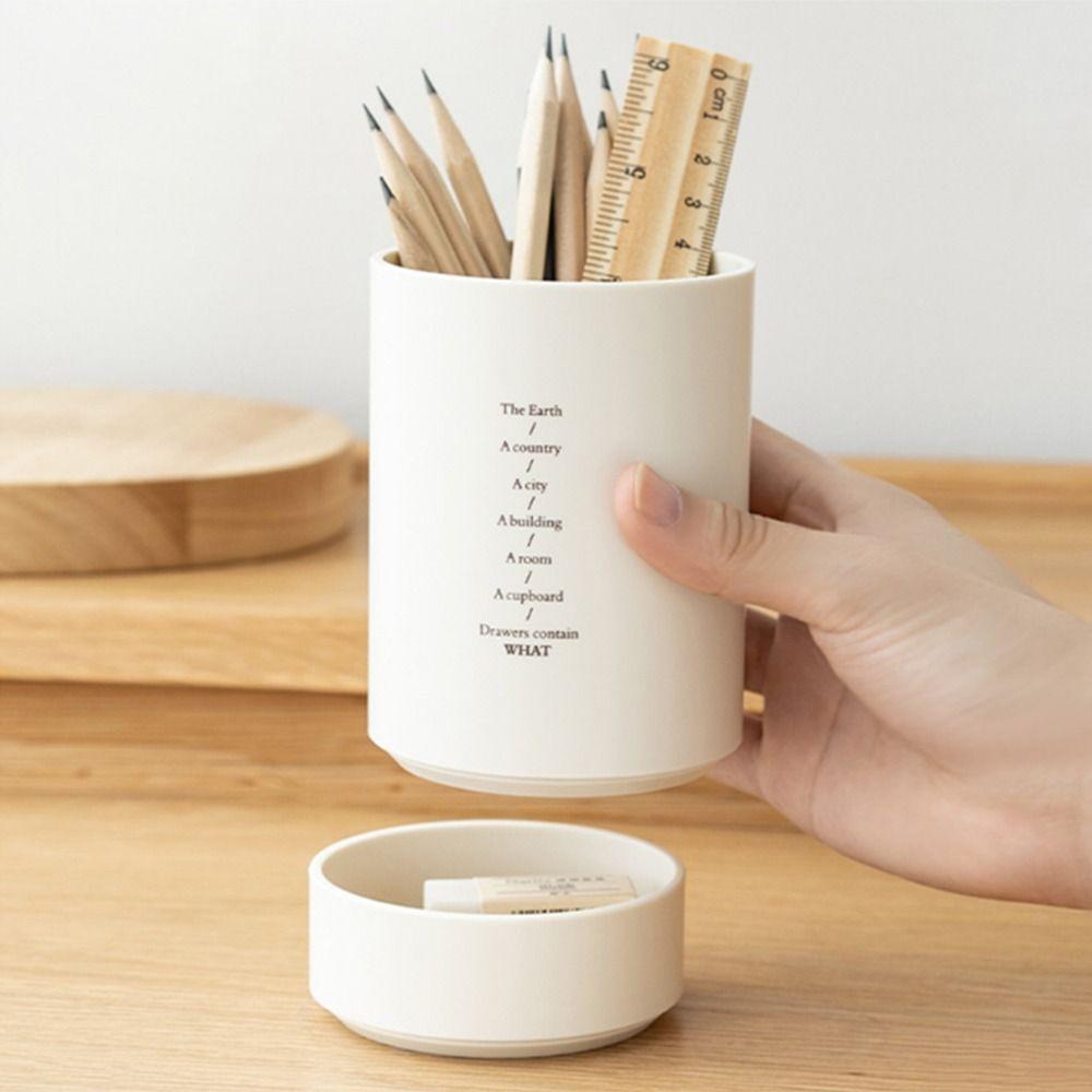 Space-Saving Pencil Organizer Detachable Makeup Brush Storage Bucket Student Stationery сірий
Space-Saving Pencil Organizer Detachable Makeup Brush Storage Bucket Student Stationery сірий