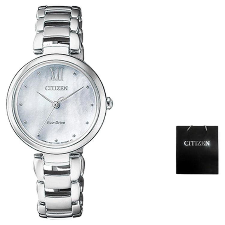 CITIZEN Women s Eco Drive Watch EM0530-81D Mother-of-Pearl Color
CITIZEN Women s Eco Drive Watch EM0530-81D Mother-of-Pearl Color