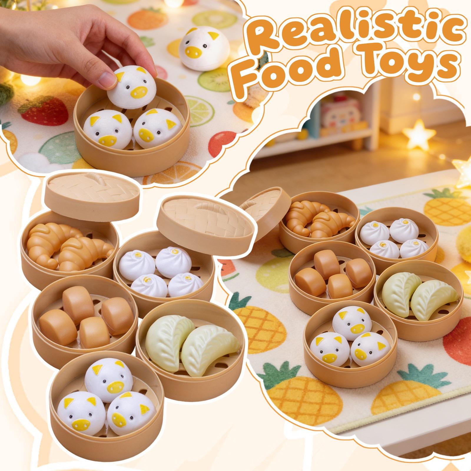 22-Piece Chinese And Western Simulated Food Children s Snack Buns Toy Set Play Kitchen Steamer Basket Toy One Size
22-Piece Chinese And Western Simulated Food Children s Snack Buns Toy Set Play Kitchen Steamer Basket Toy One Size