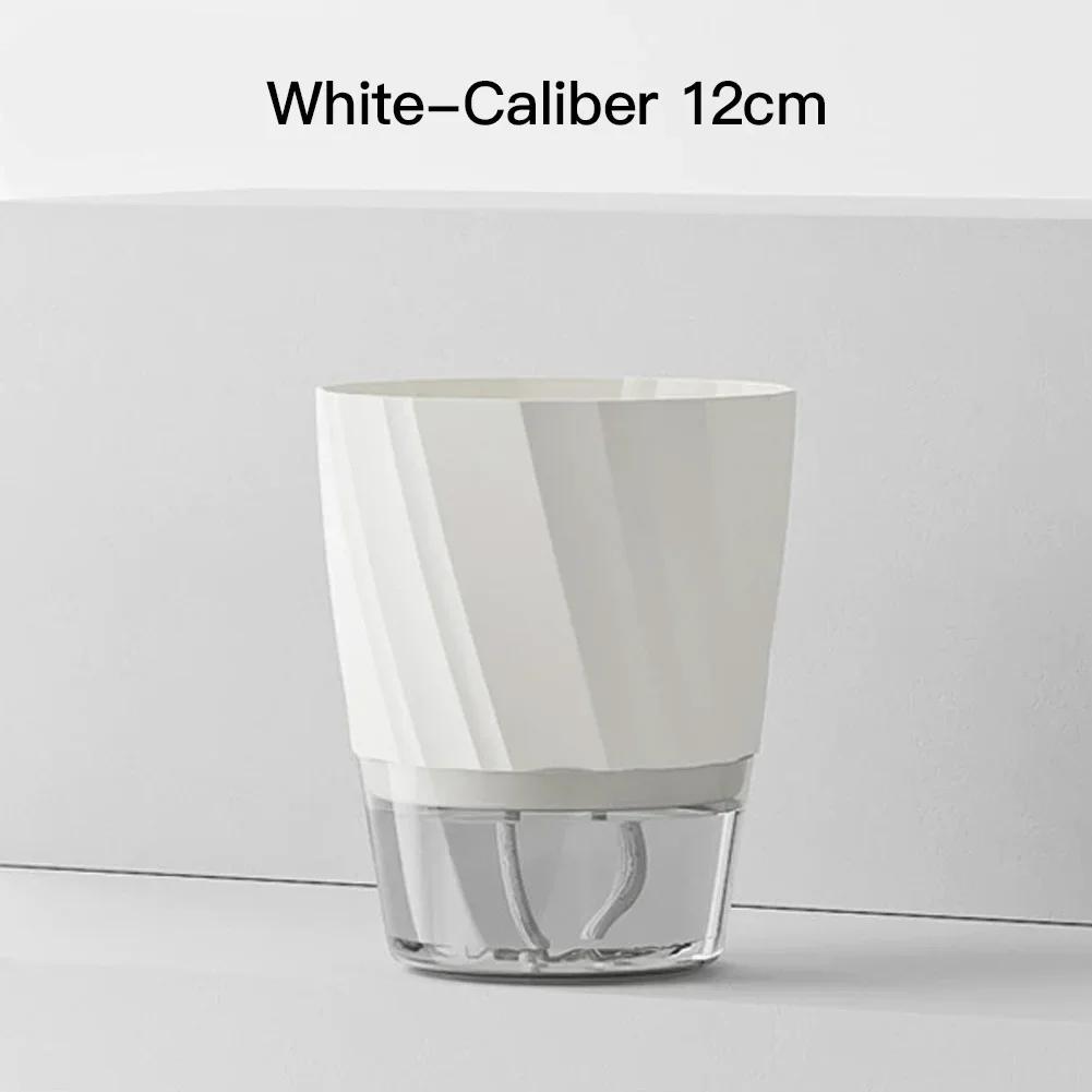 Gardening Supplies Lazy Self Watering Hydrophilic Flowerpot Transparent Double-layer Plastic Flowerpot Home Office Decoration Caliber 12cm белый
Gardening Supplies Lazy Self Watering Hydrophilic Flowerpot Transparent Double-layer Plastic Flowerpot Home Office Decoration Caliber 12cm белый