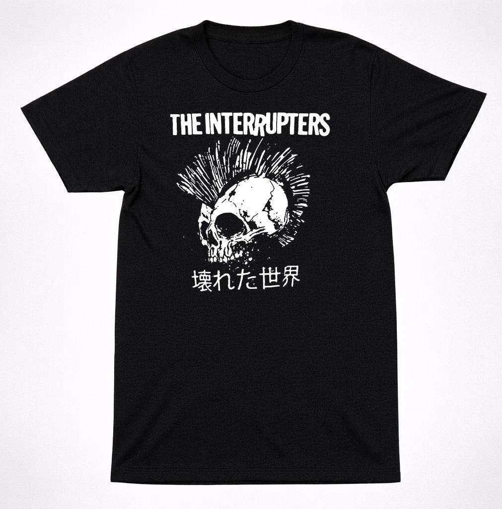 The Interrupters Ska Punk T Shirt Black Skull Japanese Graphic Unisex Tee 4XL
The Interrupters Ska Punk T Shirt Black Skull Japanese Graphic Unisex Tee 4XL