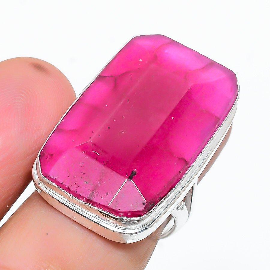 Ruby(Simulated) Gemstone Handmade Ethnic Jewelry Ring Size 7.5 VR-2243
Ruby(Simulated) Gemstone Handmade Ethnic Jewelry Ring Size 7.5 VR-2243