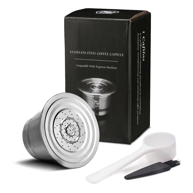 Reusable Espresso Capsules Refillable Coffee Pods Stainless Steel Refillable Cup Filter Coffee Accessories For Nespresso
Reusable Espresso Capsules Refillable Coffee Pods Stainless Steel Refillable Cup Filter Coffee Accessories For Nespresso