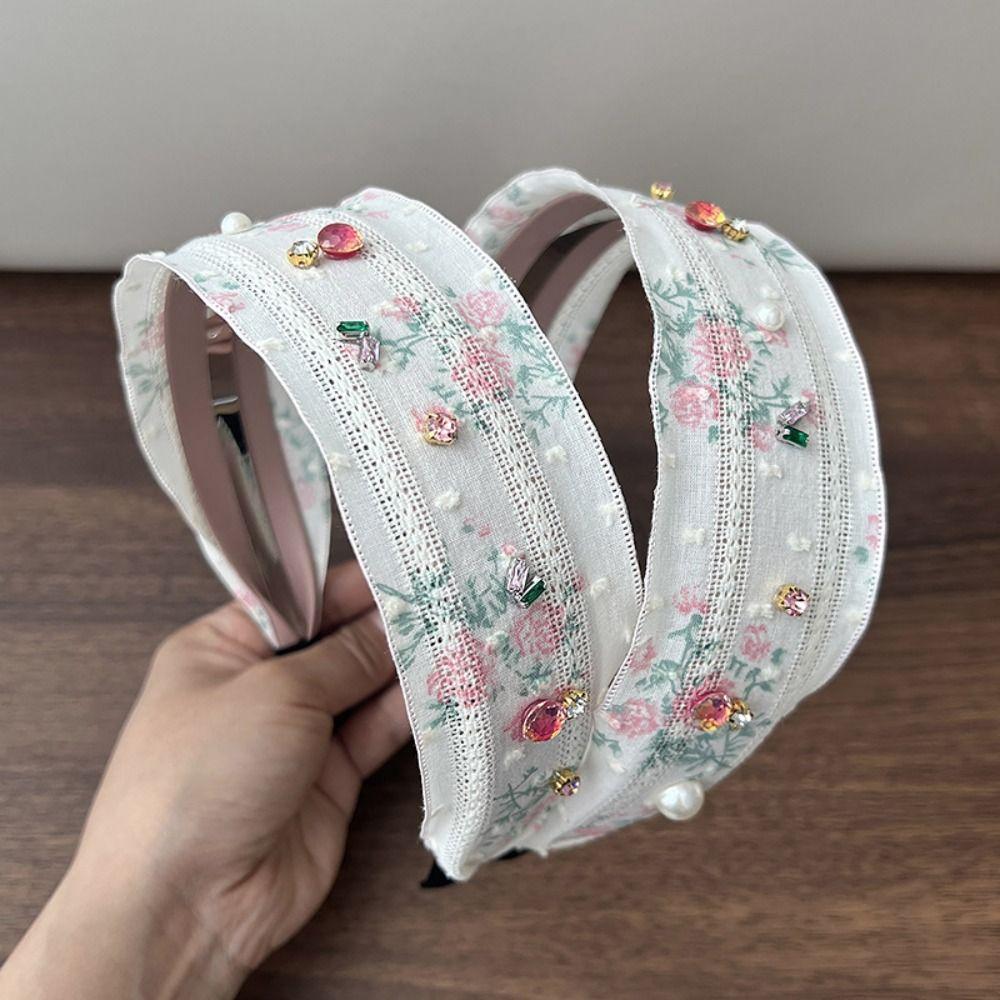 Floral Bow Hair Rope Korean Style Rhinestone Hair Band All-match Hair Hoop Women Hair Rope
Floral Bow Hair Rope Korean Style Rhinestone Hair Band All-match Hair Hoop Women Hair Rope
