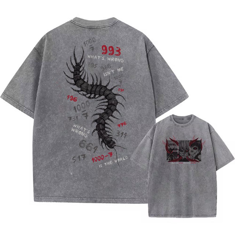 Аниме Токийский Гуль Футболки с кислотной стиркой Мужские Винтажные Футболки с вываркой Харадзюку Оверсайз Хлопковая футболка Хлопковый Топ в стиле стритвир L
Аниме Токийский Гуль Футболки с кислотной стиркой Мужские Винтажные Футболки с вываркой Харадзюку Оверсайз Хлопковая футболка Хлопковый Топ в стиле стритвир L