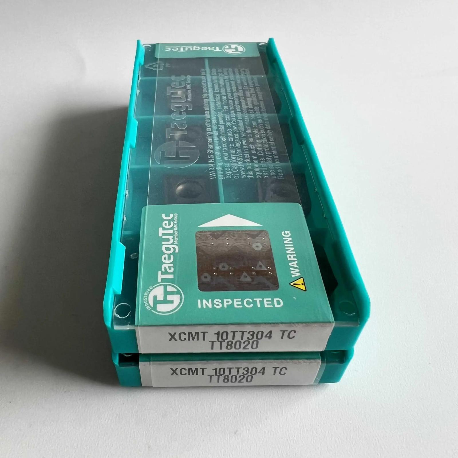 TaeguTec / XCMT10T304TC TT8020 /Original genuine CNC alloy blade 10 PCS
TaeguTec / XCMT10T304TC TT8020 /Original genuine CNC alloy blade 10 PCS