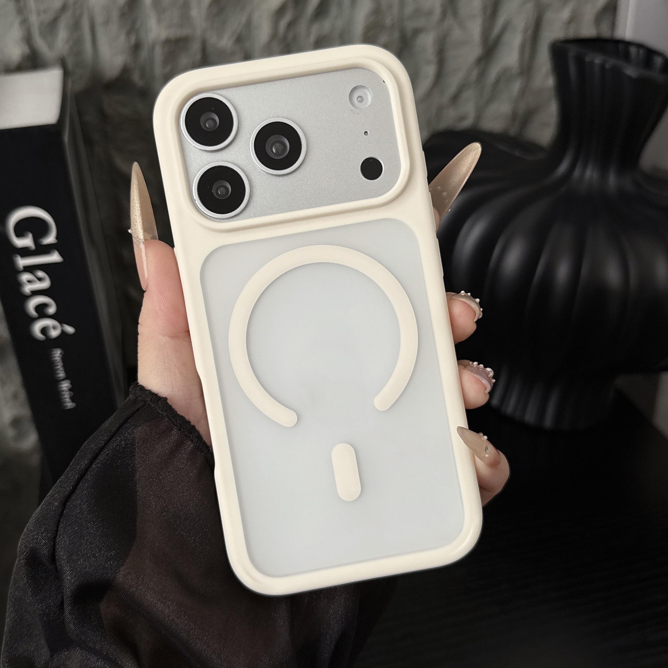 Матовый магнитный чехол для телефона Magsafe Mag Safe Iphone 17E 17 E Air 16E 16 Pro Max 15 Plus 14 13 12 17Pro 16Pro Полупрозрачный противоударный задний чехол для телефона iphone 12 белый
Матовый магнитный чехол для телефона Magsafe Mag Safe Iphone 17E 17 E Air 16E 16 Pro Max 15 Plus 14 13 12 17Pro 16Pro Полупрозрачный противоударный задний чехол для телефона iphone 12 белый