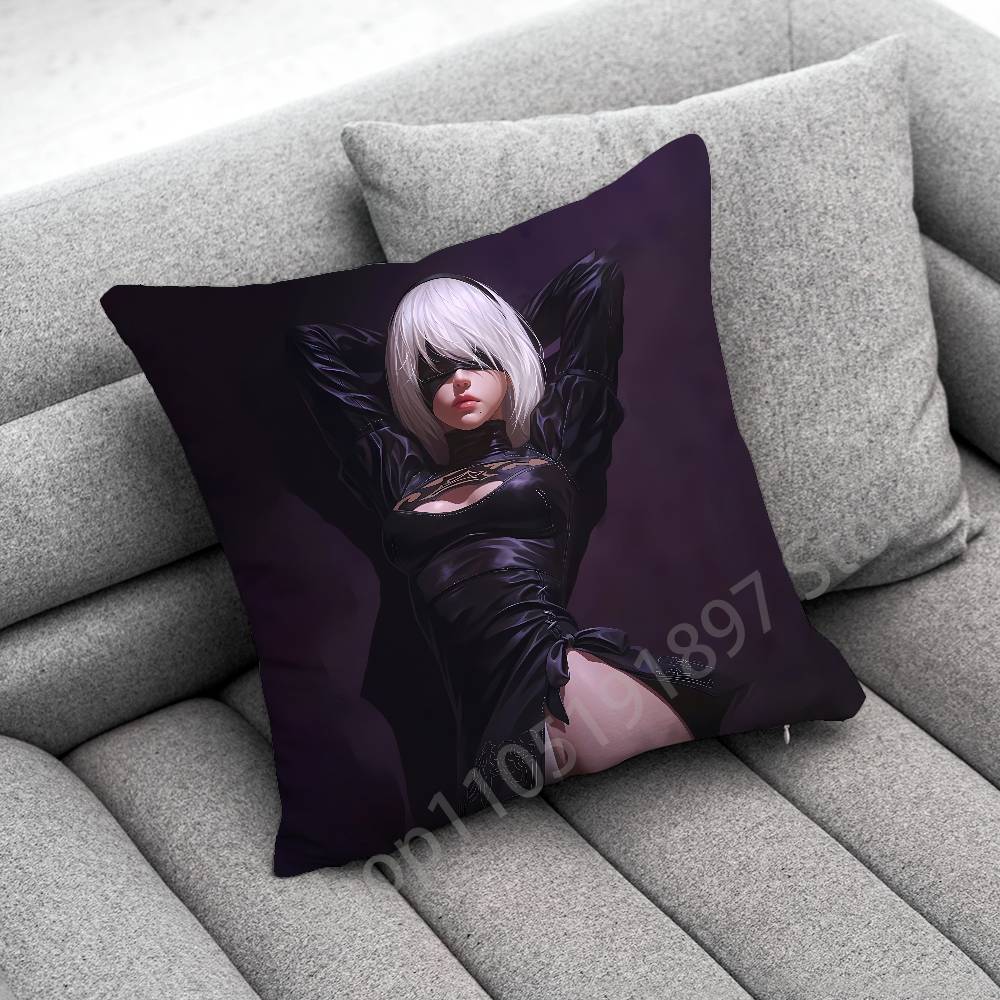 Game Nier A-Automata 2B Throw Pillow Case For 55x55cm 40x40cm 45x45cm 50x50cm 30x30cm Square Office Pillowship Cover 30cmx30cm
Game Nier A-Automata 2B Throw Pillow Case For 55x55cm 40x40cm 45x45cm 50x50cm 30x30cm Square Office Pillowship Cover 30cmx30cm