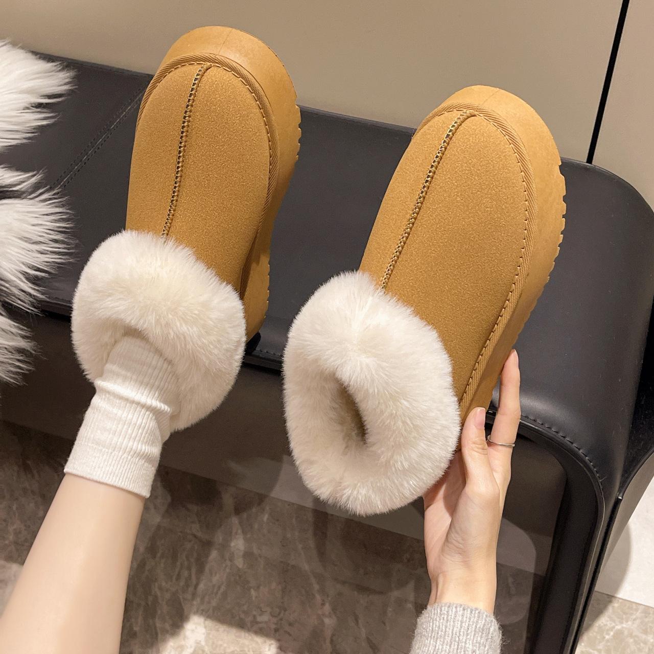 Foreign trade Mao Mao mouth women s winter 2024 new thick-soled short tube thickened one-pedal lazy snow boots lightweight cotton shoes 36 чёрный
Foreign trade Mao Mao mouth women s winter 2024 new thick-soled short tube thickened one-pedal lazy snow boots lightweight cotton shoes 36 чёрный