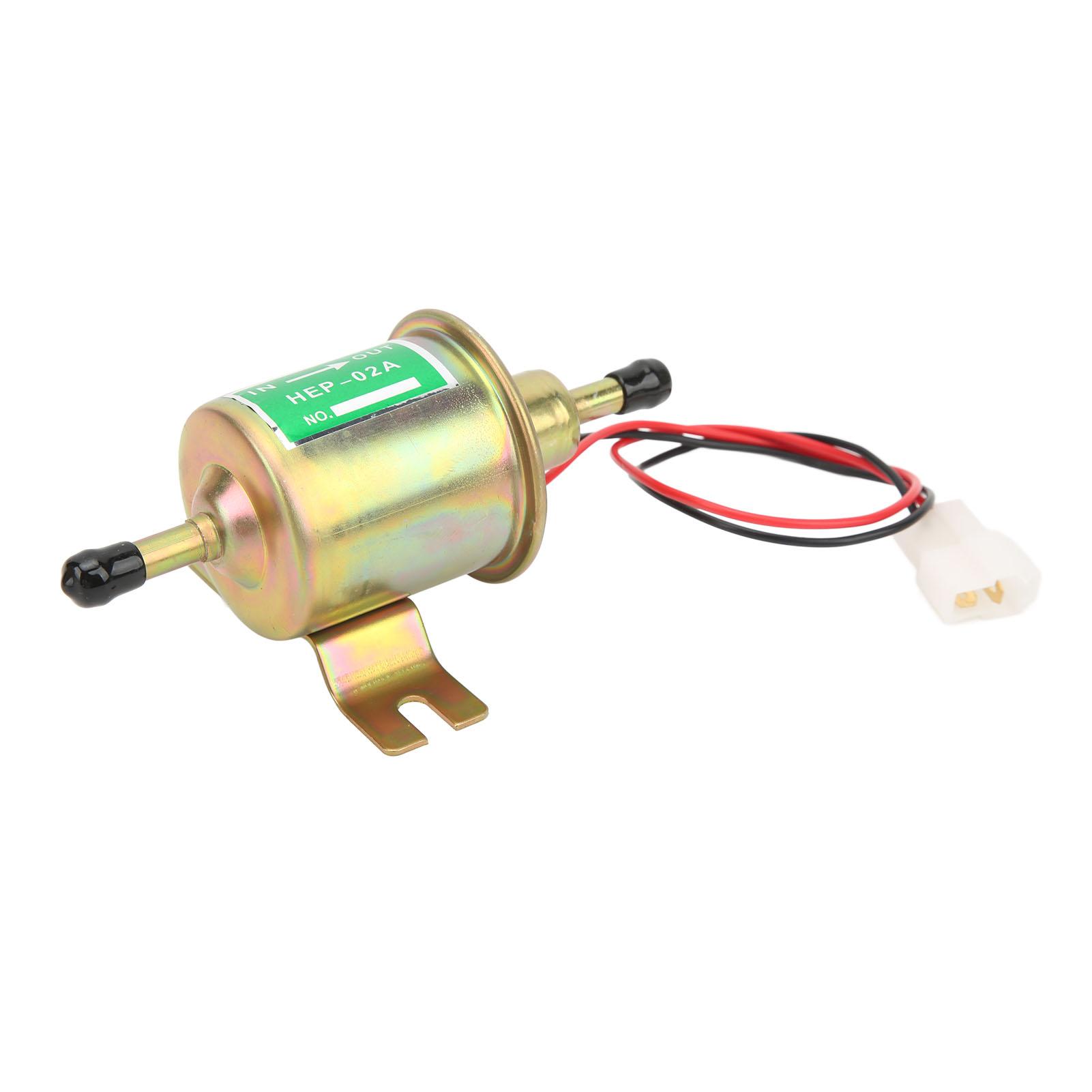 Electric Fuel Pump Universal Inline Low Pressure DC 12V for Car Truck Boat HEP02A
Electric Fuel Pump Universal Inline Low Pressure DC 12V for Car Truck Boat HEP02A