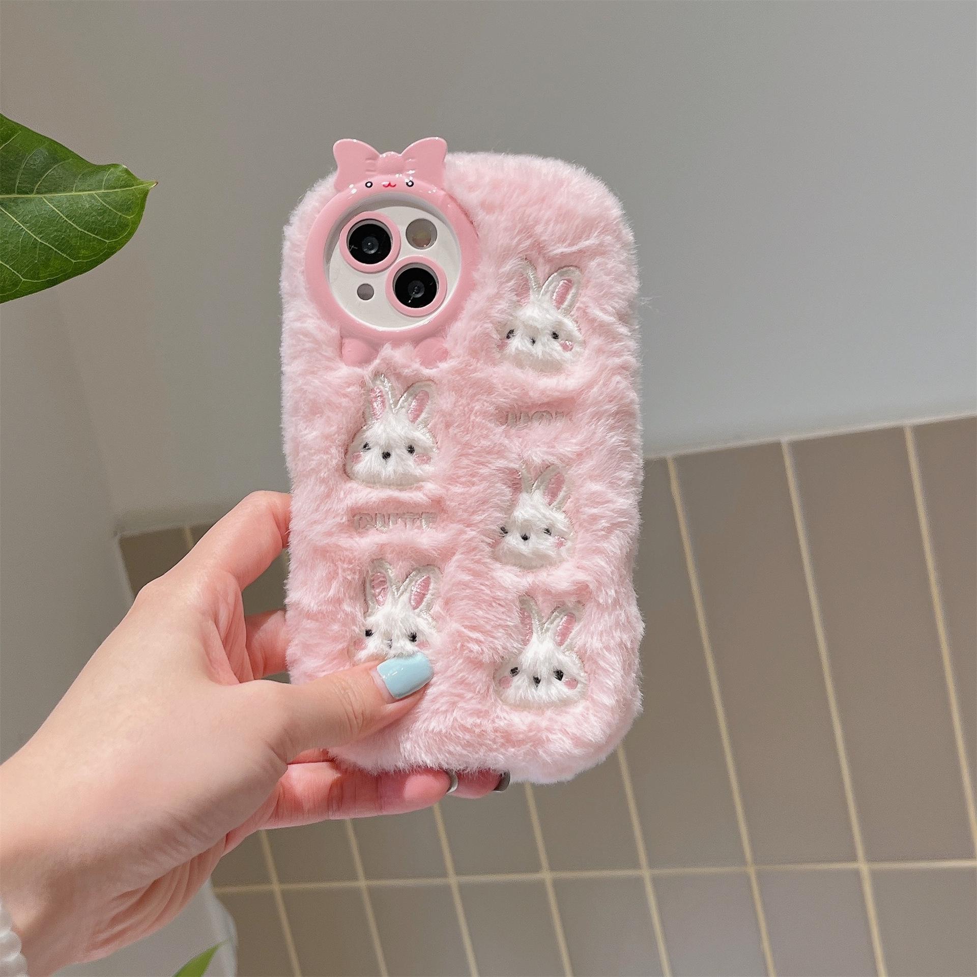 Autumn/Winter Plush Embroidered Rabbit Phone Case for iPhone 13/14/15 Pro Max iPhone 16 Pro
Autumn/Winter Plush Embroidered Rabbit Phone Case for iPhone 13/14/15 Pro Max iPhone 16 Pro