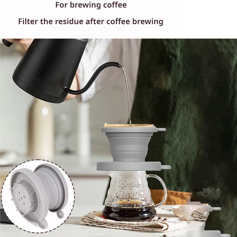 Силиконовый держатель кофейных фильтров Easy Clean Coffee Dripper, складной кофейный фильтр, чашка для пикника
Силиконовый держатель кофейных фильтров Easy Clean Coffee Dripper, складной кофейный фильтр, чашка для пикника