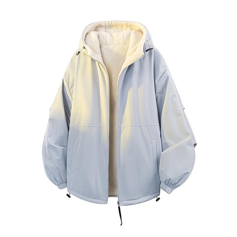 Men s Reversible Fleece-Lined Hooded Jacket - Thick, Warm, Trendy, Casual, Loose-Fit, Plus Size Winter Coat. M
Men s Reversible Fleece-Lined Hooded Jacket - Thick, Warm, Trendy, Casual, Loose-Fit, Plus Size Winter Coat. M