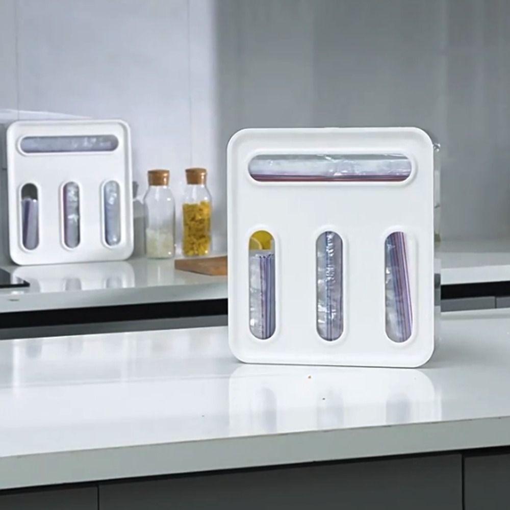 Plastic Bags Organizer Transparent Food Storage Bags Holder Simple Bags Drawer Organizer Office
Plastic Bags Organizer Transparent Food Storage Bags Holder Simple Bags Drawer Organizer Office