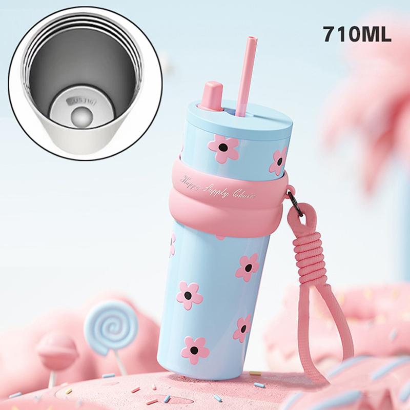 Кружка из нержавеющей стали 710 мл с принтом «Звезда-цветок» и подъемной веревкой, вакуумная кружка для изоляции или охлаждения, термокружка, автомобильная кружка синий
Кружка из нержавеющей стали 710 мл с принтом «Звезда-цветок» и подъемной веревкой, вакуумная кружка для изоляции или охлаждения, термокружка, автомобильная кружка синий