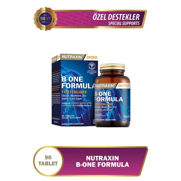 Nutraxin B-One Formula - Special Support 90 Tablets Calcium Collagen Type 1 Magnesium Copper 27463
Nutraxin B-One Formula - Special Support 90 Tablets Calcium Collagen Type 1 Magnesium Copper 27463