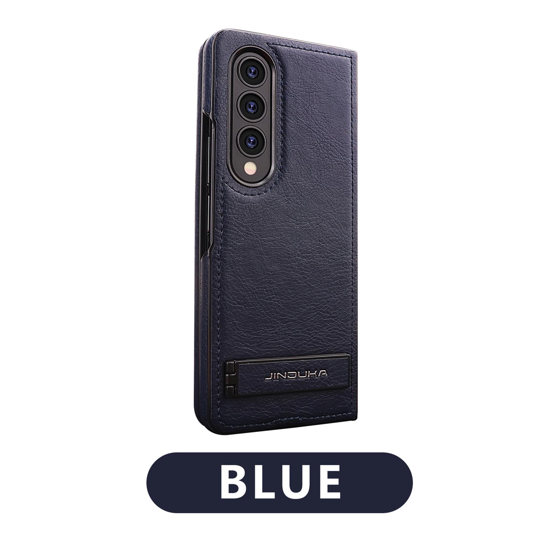 Bracket Stand Holder Leather Case For Samsung Galaxy Z Fold 6 ZFold 5 4 3 Shockproof Bumper Protective 2 in 1 Mobile Phone Cover ZFold3 темно-синього кольору
Bracket Stand Holder Leather Case For Samsung Galaxy Z Fold 6 ZFold 5 4 3 Shockproof Bumper Protective 2 in 1 Mobile Phone Cover ZFold3 темно-синього кольору