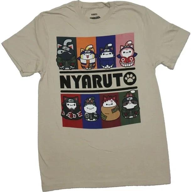 Naruto Nyaruto Mens Cat Style 8 Box Nyaruto Chibi Characters New S, L, XL M
Naruto Nyaruto Mens Cat Style 8 Box Nyaruto Chibi Characters New S, L, XL M