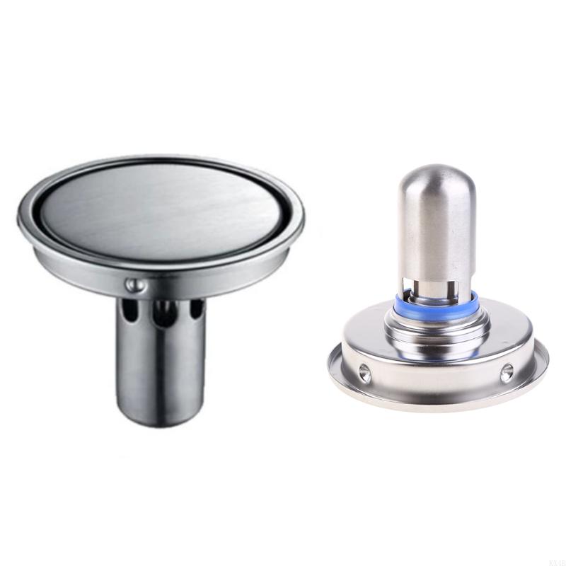 KX4B Stainless Steel Round Invisible Drain Plug Cover Bathroom Shower Floor Strainer Stopper Anti-Odor Kitchen Sink Water Filter
KX4B Stainless Steel Round Invisible Drain Plug Cover Bathroom Shower Floor Strainer Stopper Anti-Odor Kitchen Sink Water Filter