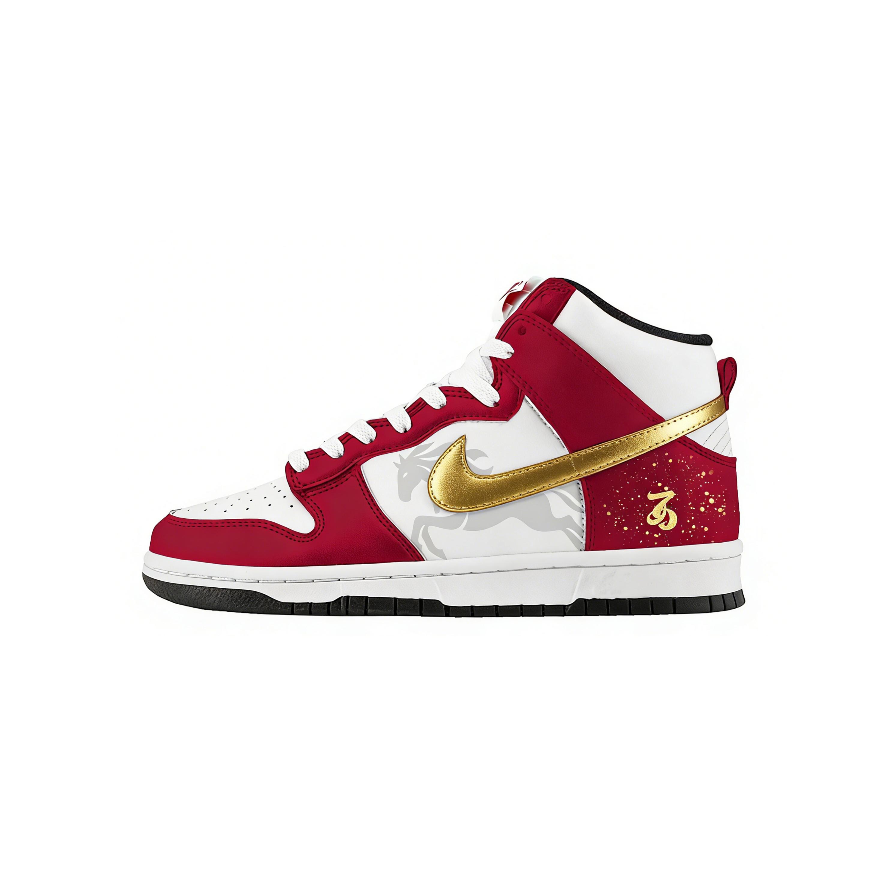 Nike Dunk Hay Gold Hook 2.0 Slip Resistant Abrasion Resistant High top Skateboard Shoes Women s Red White Gold DD1869-103(Team619-2.0) 35.5
Nike Dunk Hay Gold Hook 2.0 Slip Resistant Abrasion Resistant High top Skateboard Shoes Women s Red White Gold DD1869-103(Team619-2.0) 35.5