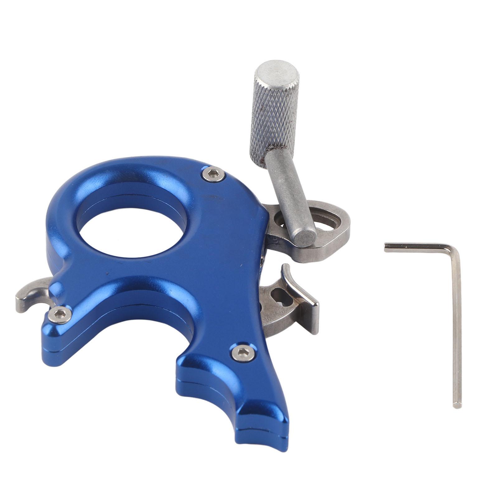 Archery Release Aids 3 Finger Grip Thumb Caliper Trigger for Compound Bow Accessory (Blue)
Archery Release Aids 3 Finger Grip Thumb Caliper Trigger for Compound Bow Accessory (Blue)