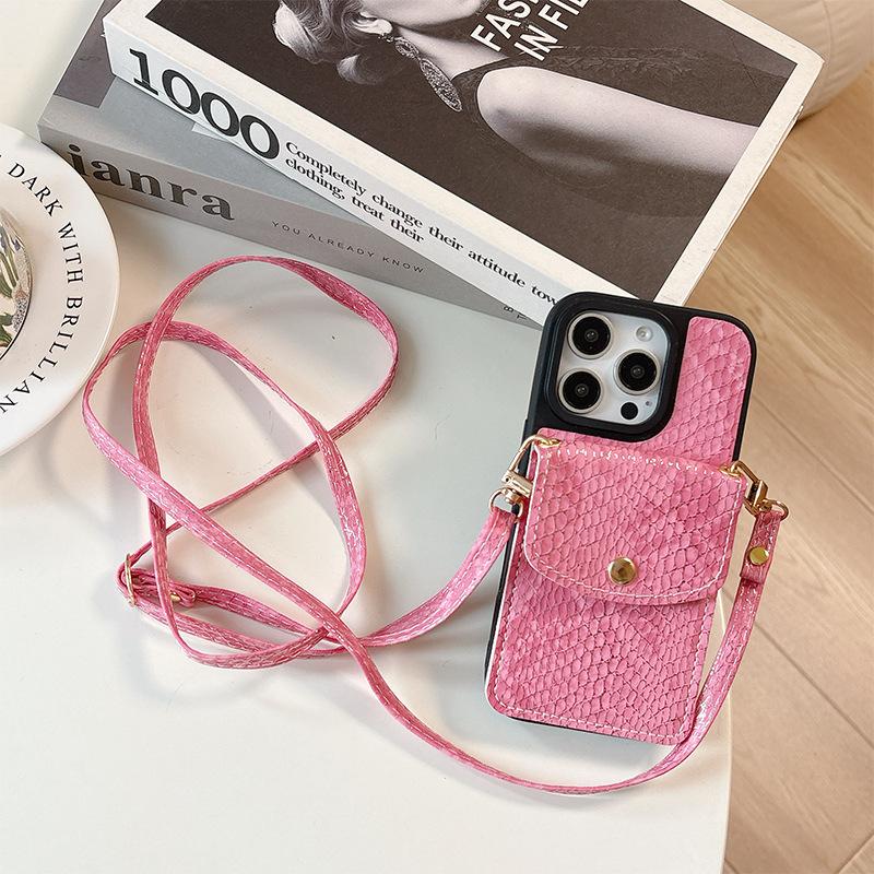 Button Snakeskin Wallet Crossbody Cord Phone Case for IPhone17promax Strap for Apple 16 Card Holder 15 For iPhone X/XS
Button Snakeskin Wallet Crossbody Cord Phone Case for IPhone17promax Strap for Apple 16 Card Holder 15 For iPhone X/XS