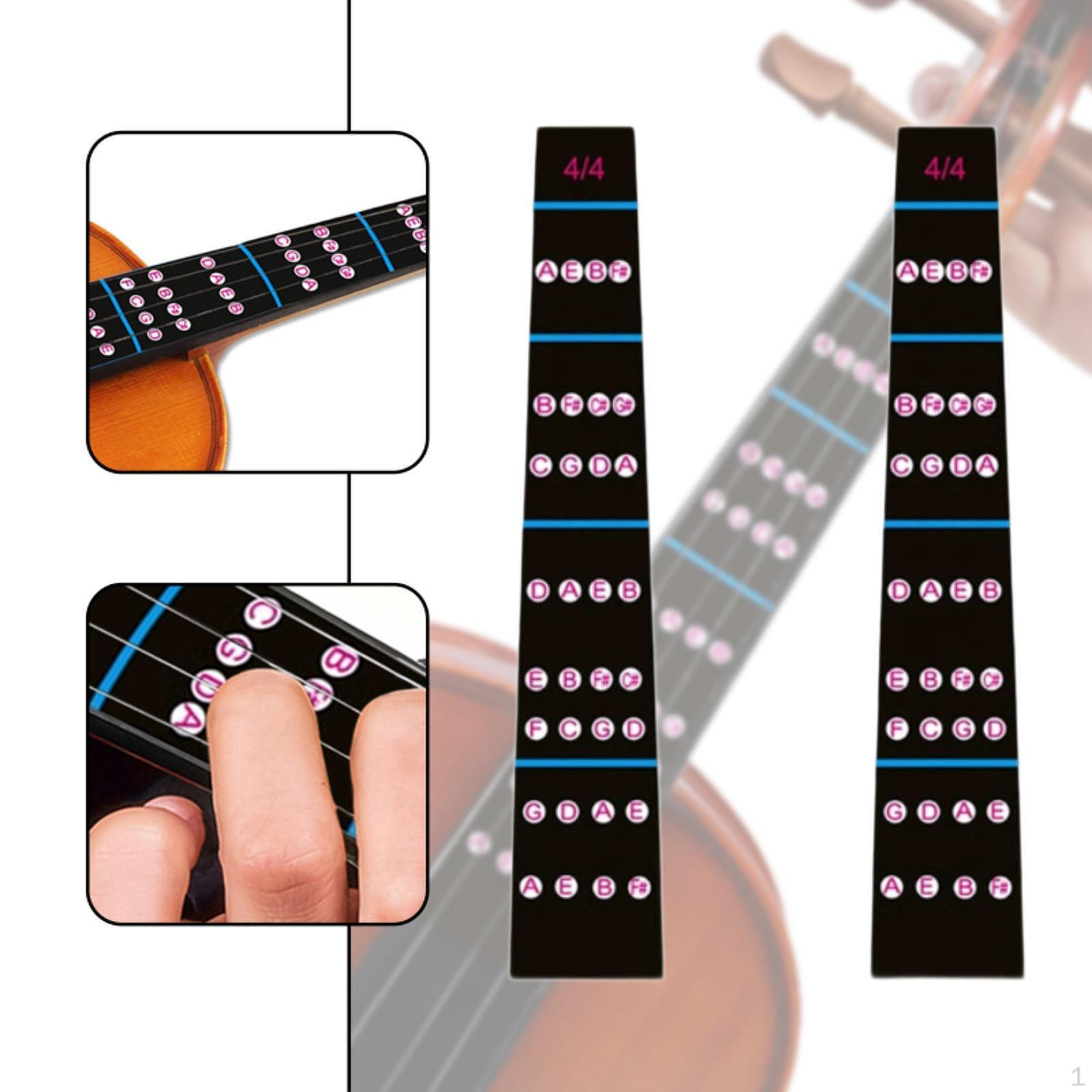 2 Pieces Finger Guide Stickers Fingerboard Markers Parts Decal Fretboard Note Labels for Style A
2 Pieces Finger Guide Stickers Fingerboard Markers Parts Decal Fretboard Note Labels for Style A