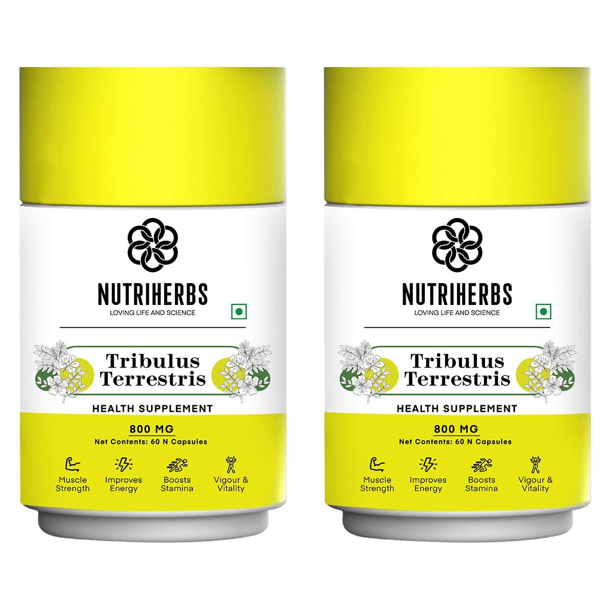 Nutriherbs Tribulus Terrestris Gokshura 800mg Men s Health | 60 Capsules 100gm 0.2lbs Each 2Pcs
Nutriherbs Tribulus Terrestris Gokshura 800mg Men s Health | 60 Capsules 100gm 0.2lbs Each 2Pcs