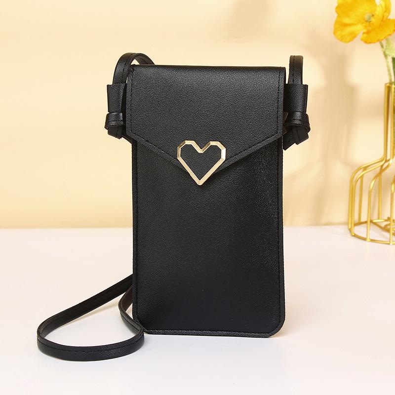 Touchscreen Crossbody Phone Wallet with Heart Design for Female Students – Solid Color Mini Purse & Coin Holder
Touchscreen Crossbody Phone Wallet with Heart Design for Female Students – Solid Color Mini Purse & Coin Holder