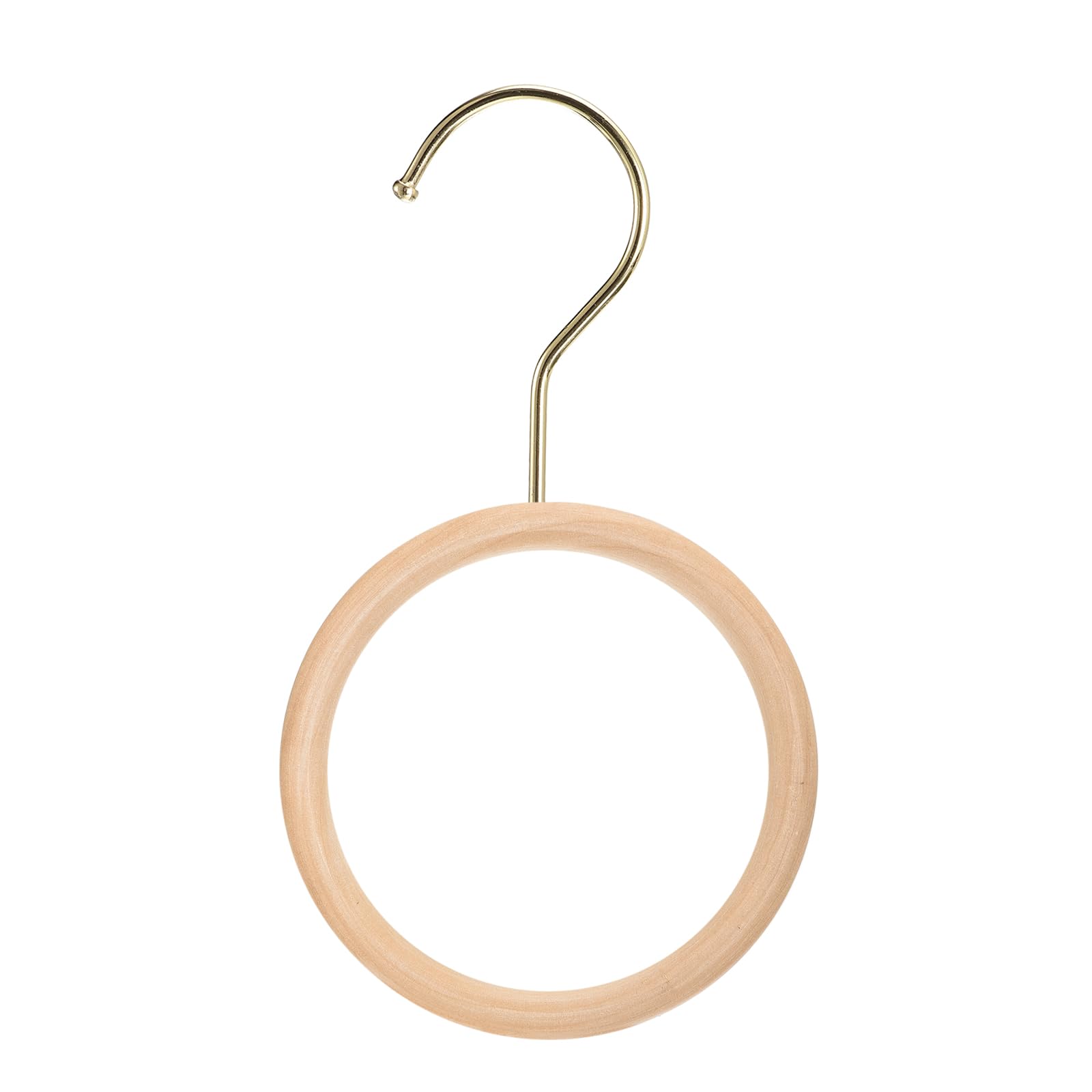 uxcell 6 Scarf Ring Hanger, Scarf Organizer Holder, Wooden Circle Ring Hanging Hook for Belts, Ties, and Scarves, 10cm Hook Length (Gold)
uxcell 6 Scarf Ring Hanger, Scarf Organizer Holder, Wooden Circle Ring Hanging Hook for Belts, Ties, and Scarves, 10cm Hook Length (Gold)