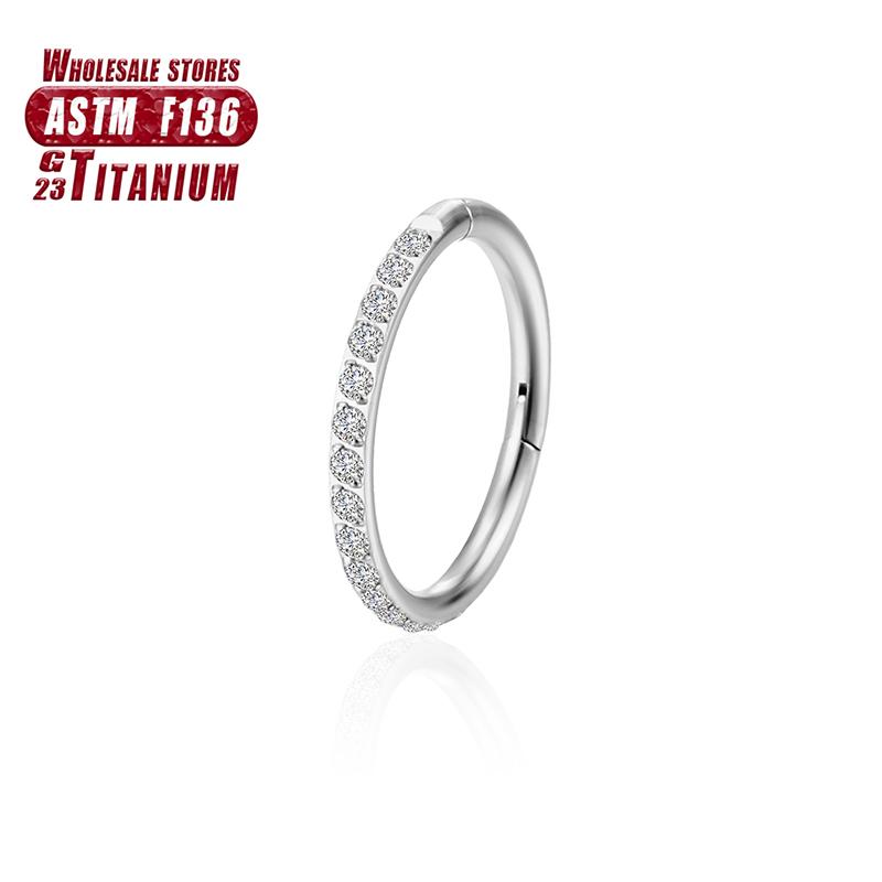 F136 Titanium Piercing Nose Rings Septum Clicker Zircon Earrings Cartilage Tragus Labret Piercing Women Men Body Jewelry Gift 1.2x6mm&Geometric&Nose Rings & Studs&Body
F136 Titanium Piercing Nose Rings Septum Clicker Zircon Earrings Cartilage Tragus Labret Piercing Women Men Body Jewelry Gift 1.2x6mm&Geometric&Nose Rings & Studs&Body