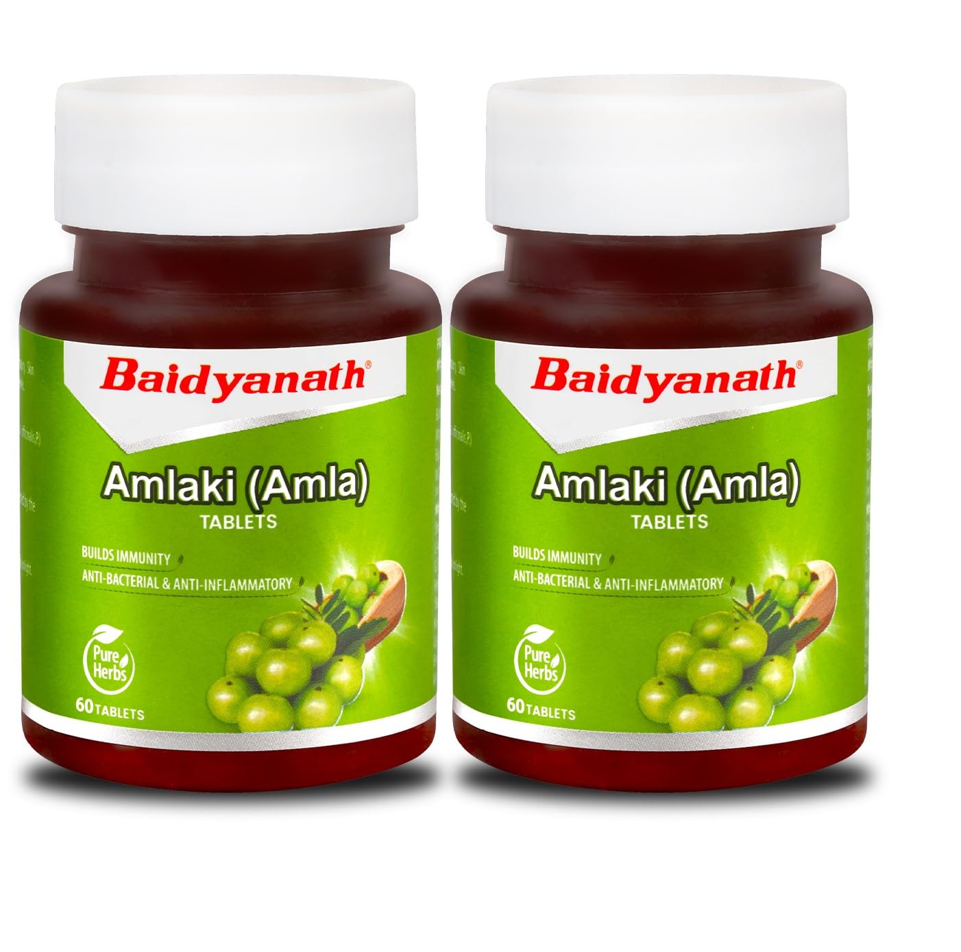 Baidyanath Amlaki 60 Tablets Pack of 2 Natural Health Booster for Hair Skin Digestion Metabolism Support
Baidyanath Amlaki 60 Tablets Pack of 2 Natural Health Booster for Hair Skin Digestion Metabolism Support