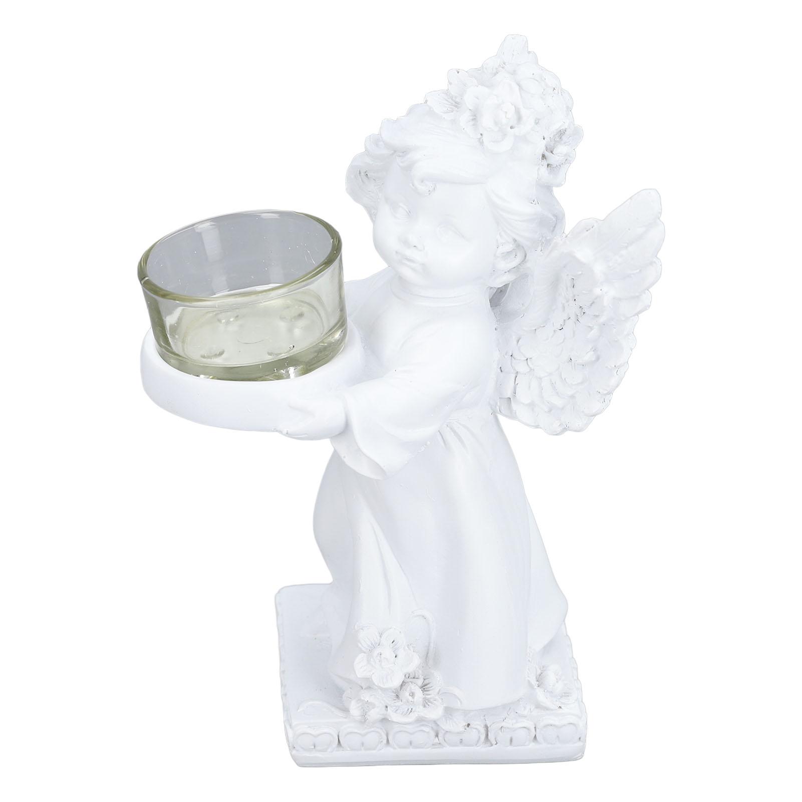 Angel Candle Holder Retro Cute Romantic Decorative Figurine Tealight Holder for Living Room Office
Angel Candle Holder Retro Cute Romantic Decorative Figurine Tealight Holder for Living Room Office