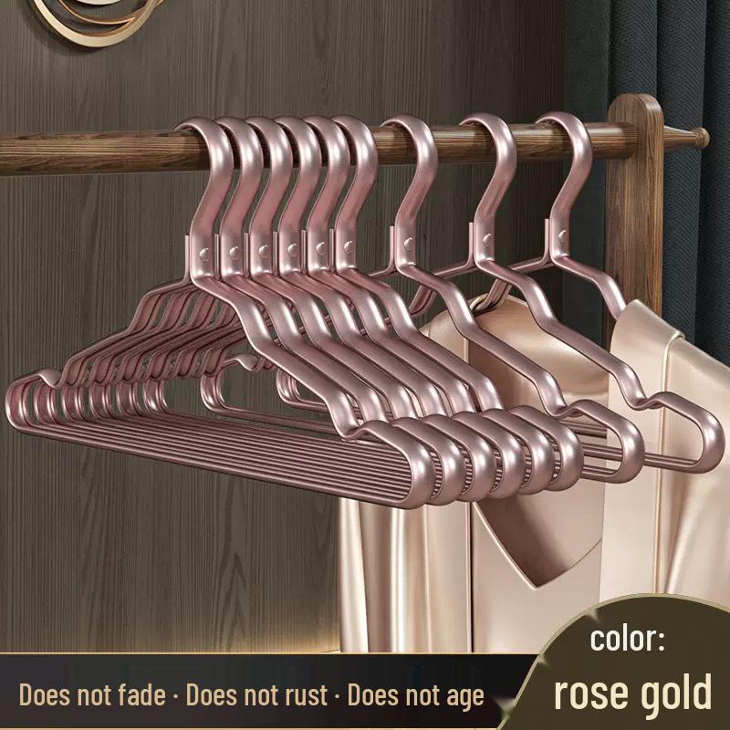 Adult Wide Shoulder Seamless Non-slip Stainless Steel Clothes Hanger
Adult Wide Shoulder Seamless Non-slip Stainless Steel Clothes Hanger
