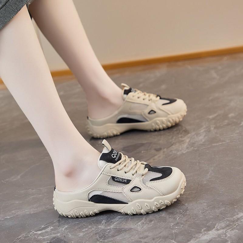 Летние полутапочки женские новые дышащие тонкие сетчатые туфли на толстой подошве повседневные на одном ходу ленивые маленькие белые туфли 35
Летние полутапочки женские новые дышащие тонкие сетчатые туфли на толстой подошве повседневные на одном ходу ленивые маленькие белые туфли 35