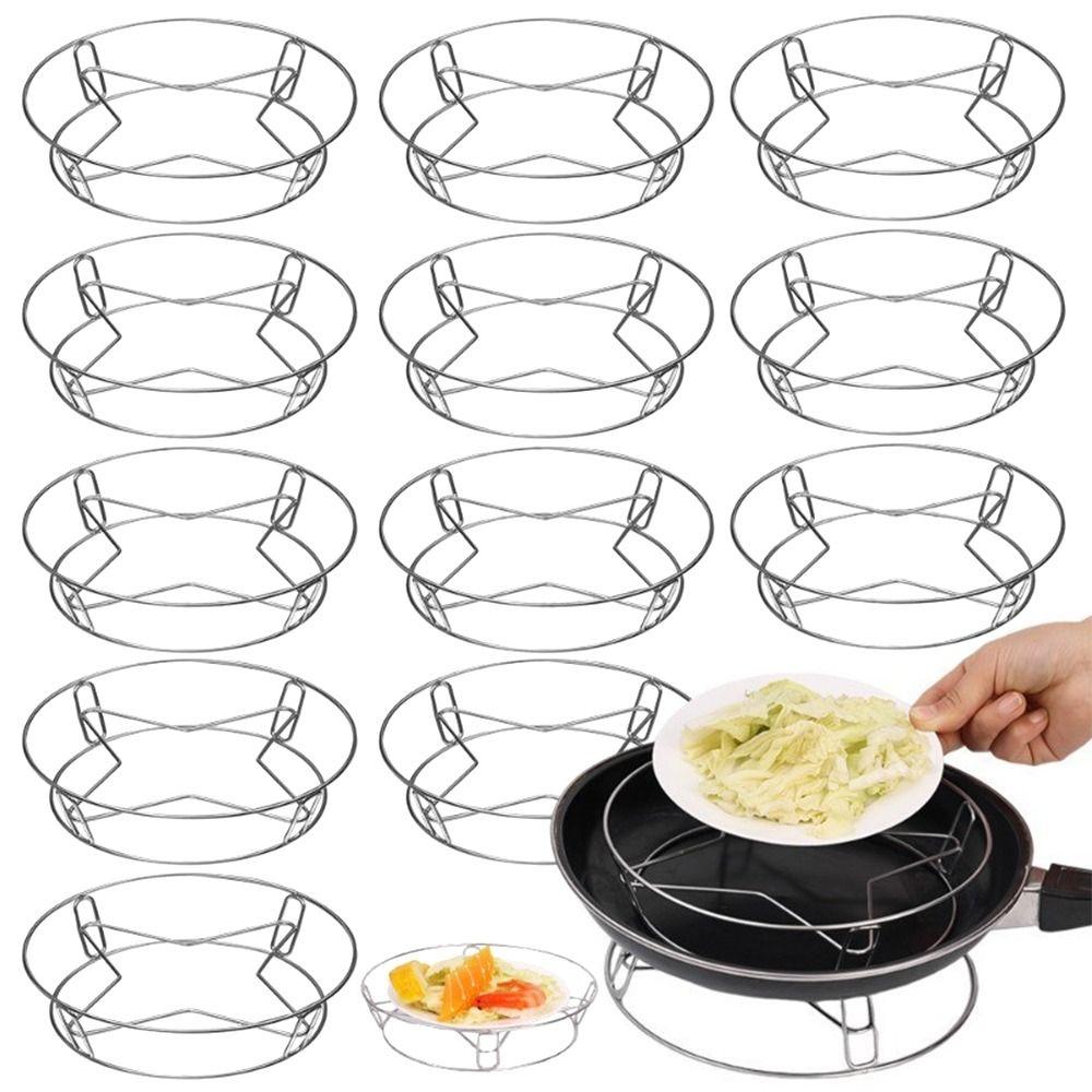 1Pcs Stainless Steel Pot Rack Thickened Steamer Pan Rack Holder Durable Kitchen Steamer Wok Rack Small
1Pcs Stainless Steel Pot Rack Thickened Steamer Pan Rack Holder Durable Kitchen Steamer Wok Rack Small