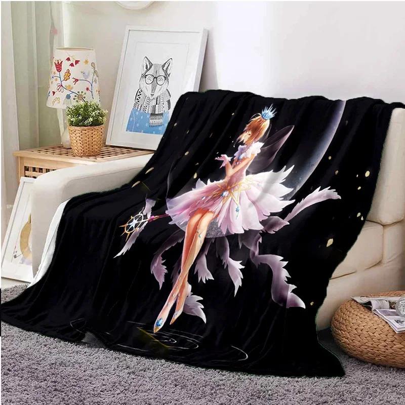 3D Print Anime Card Captor Sakura Soft Plush Blanket, Flannel Blanket Throw Blanket for Living Room Bedroom Bed Sofa Cover 75x90cm
3D Print Anime Card Captor Sakura Soft Plush Blanket, Flannel Blanket Throw Blanket for Living Room Bedroom Bed Sofa Cover 75x90cm