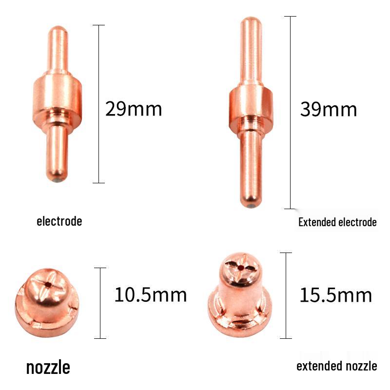 Вэньчжоу 40 PT-31 Плазменное режущее сопло с гафниевым электродом
Вэньчжоу 40 PT-31 Плазменное режущее сопло с гафниевым электродом