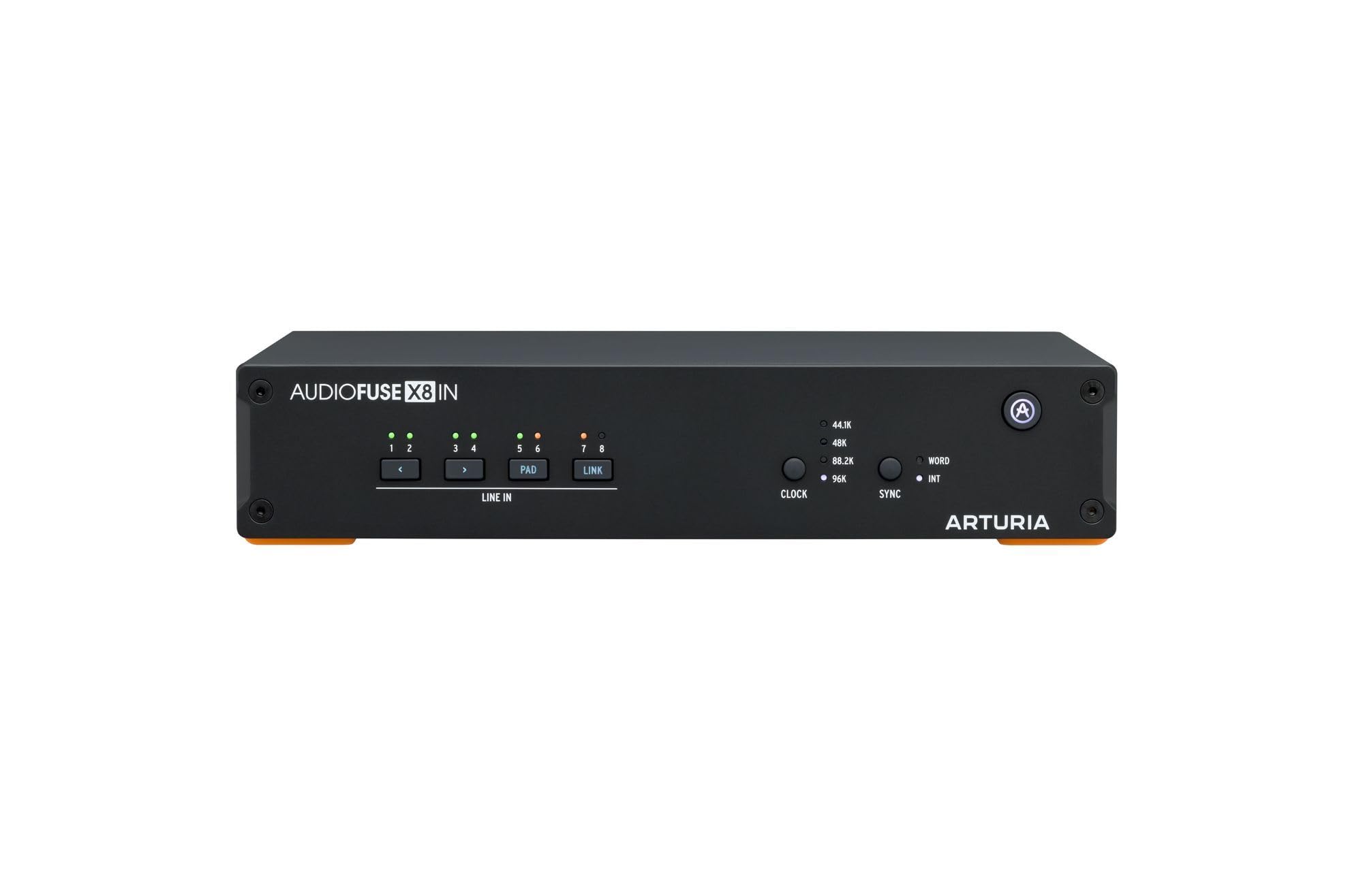 Arturia Audio Interface Expander AudioFuse X8 IN Expands the input of ADAT compatible interfaces
Arturia Audio Interface Expander AudioFuse X8 IN Expands the input of ADAT compatible interfaces